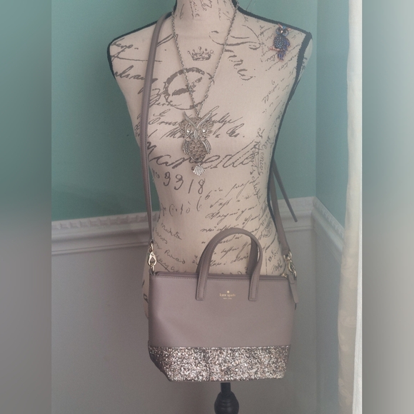 Kate spade Ina Greta court gillter satchel/crossbody - Picture 3 of 8